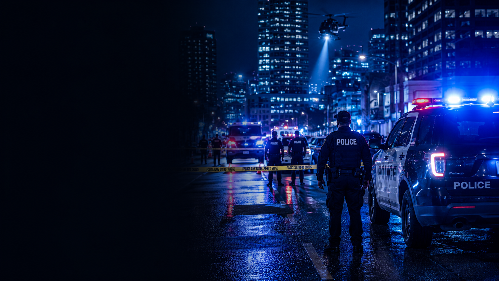 Public safety operation in a US city